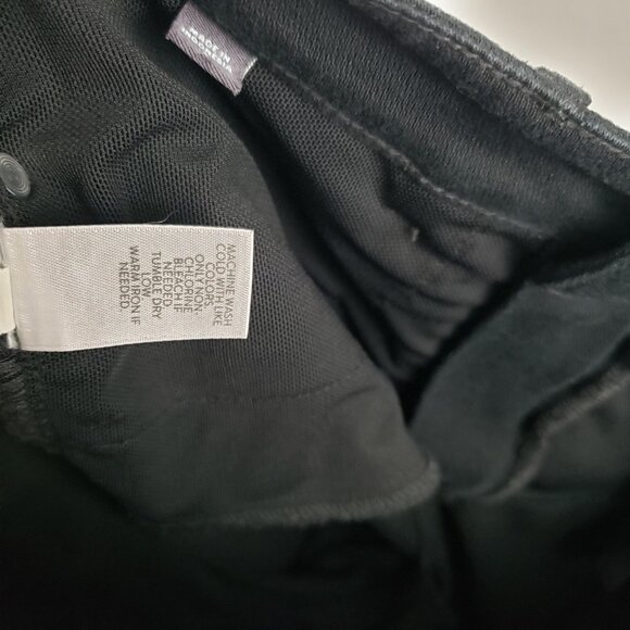 J Jill Premium Flex Denim High Rise Black Leggings Jeggings Jeans Size 10 - Picture 8 of 10